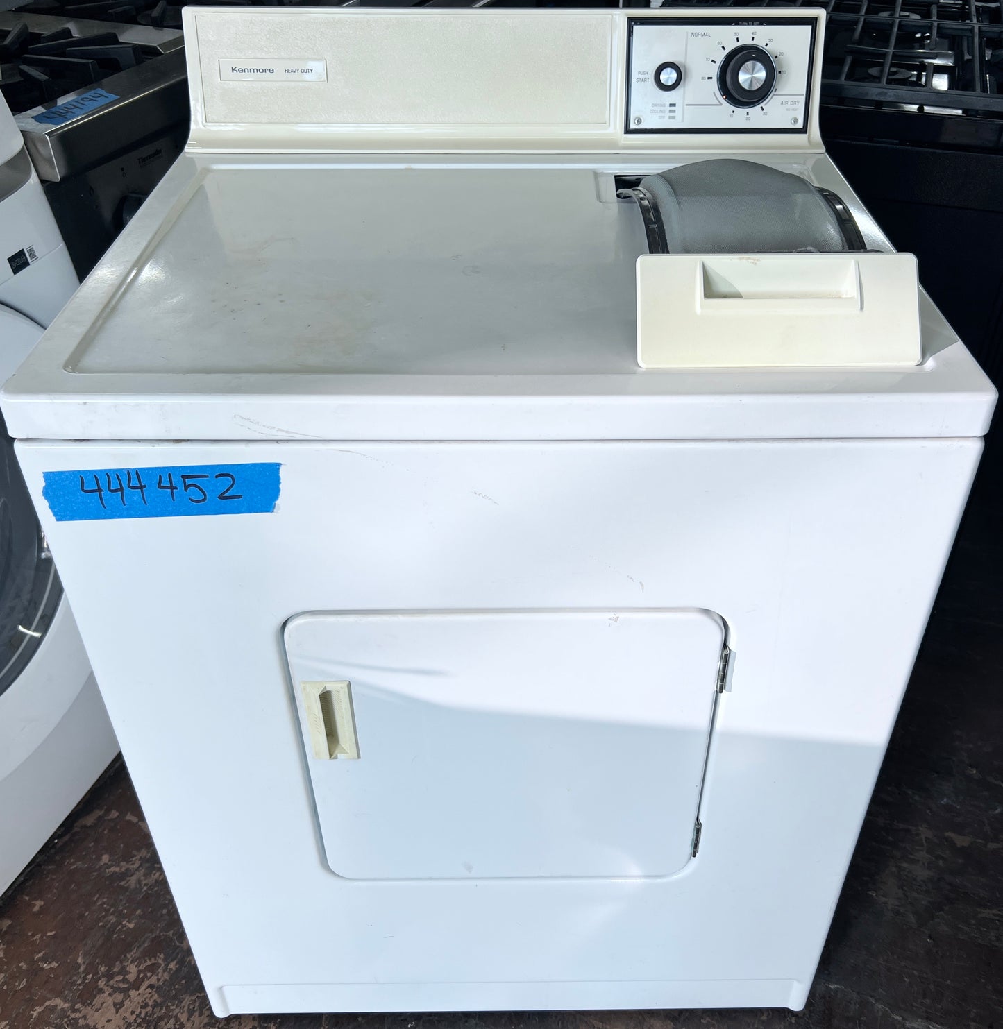 29 Inch Kenmore Front Load Electric Dryer , 110.96210100, White , 444452
