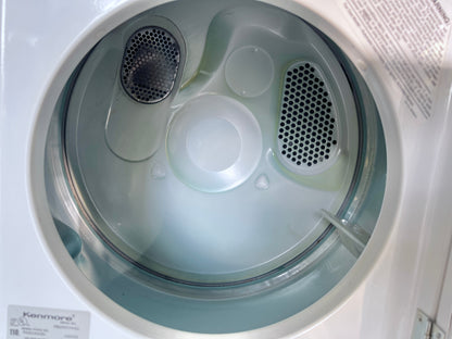 29 Inch Kenmore Front Load Electric Dryer , 110.96210100, White , 444452