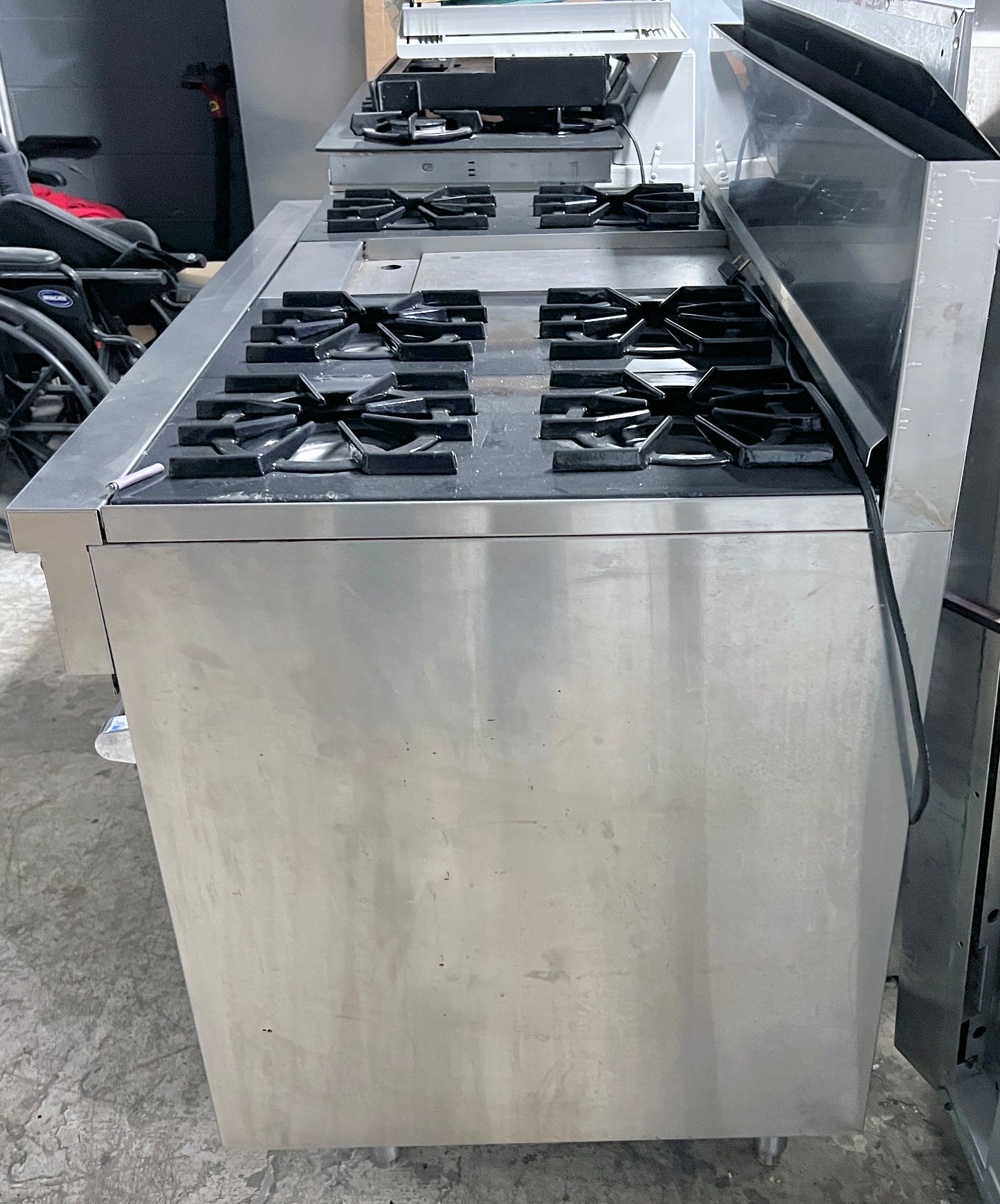 48 Inch Viking Professional Gas Range 6 Burner with Griddle , Stainless Steel , 444453