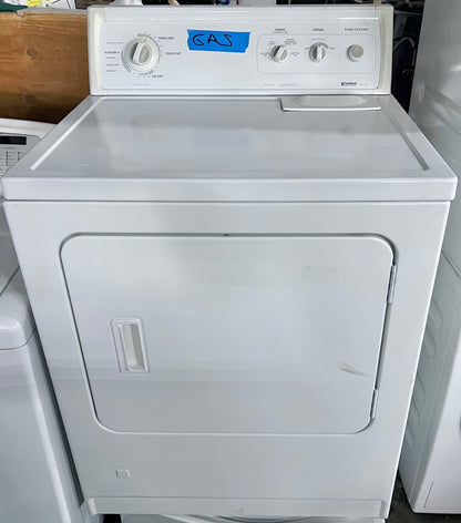 29 Inch Kenmore Front Load Gas Dryer Machine , 110.76822690 , White , 444456
