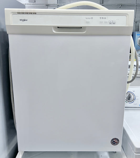 24 Inch Whirlpool Built In Dishwasher WDF330PAHW , White , 444465