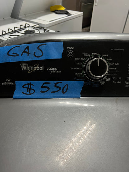 Whirlpool Gas Dryer in Graphite Steel, WGD8900BC0, 999494