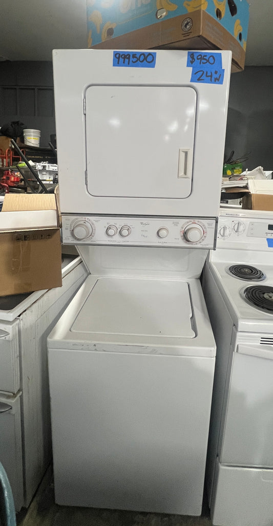 Whirlpool 24 Electric Laundry Center in White, LTE5243DQB, 999500
