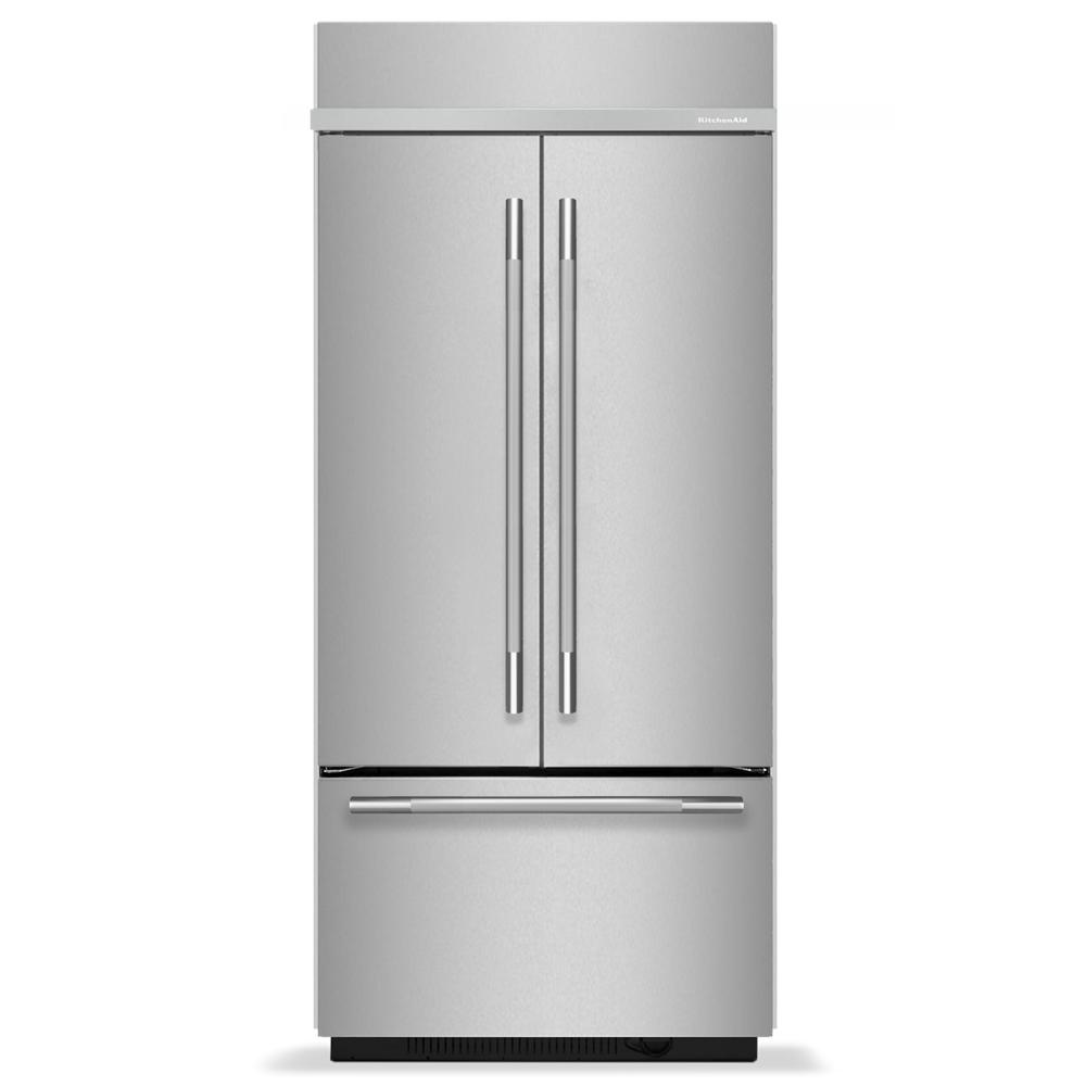 KBFN536SPS Kitchenaid  Built in French Door Style Refrigerator Stainless Steel 36 Inch 013001