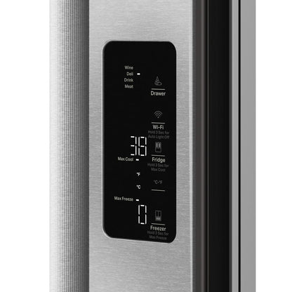 Whirlpool WRTX5118TZ 18 Cu Ft , 28 Inch Width , Fingerprint Resistant Stainless Steel , 111011