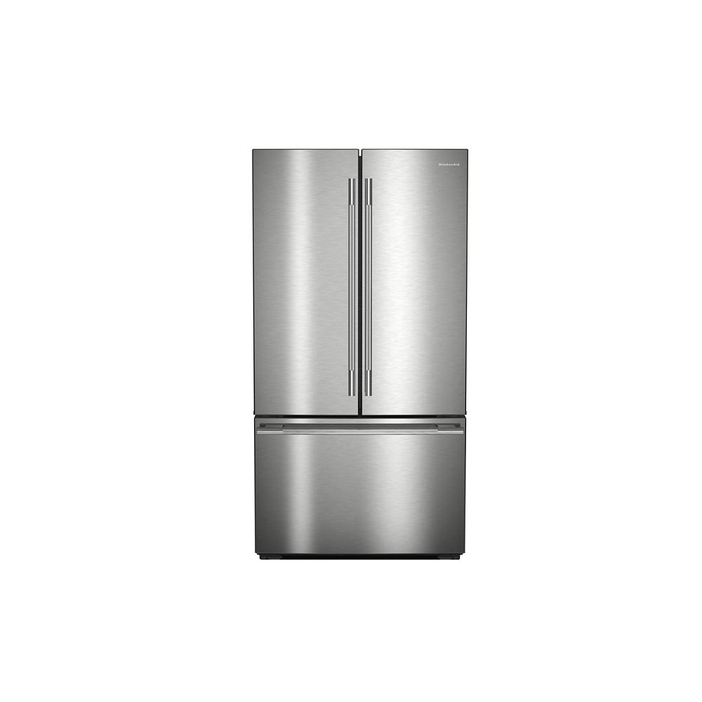 Kitchenaid KRFC236SPS Counter Depth Refrigerator French Door Style , Internal Ice and Water Dispenser , 24 Cu Ft , Print Shield Stainless Steel , 36 Inch , 333008