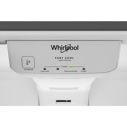 Whirlpool WRTX3021TZ 33 Inch Refrigerator Top Freezer , 21.3 Cu Ft , Fingerprint Resistant Stainless Steel , New , 111012