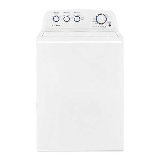 Amana 3.8 Cu Ft Top Load Washer Machine , White , Stainless Steel Tub , NTW4519JW , 27 Inch , New , 999017