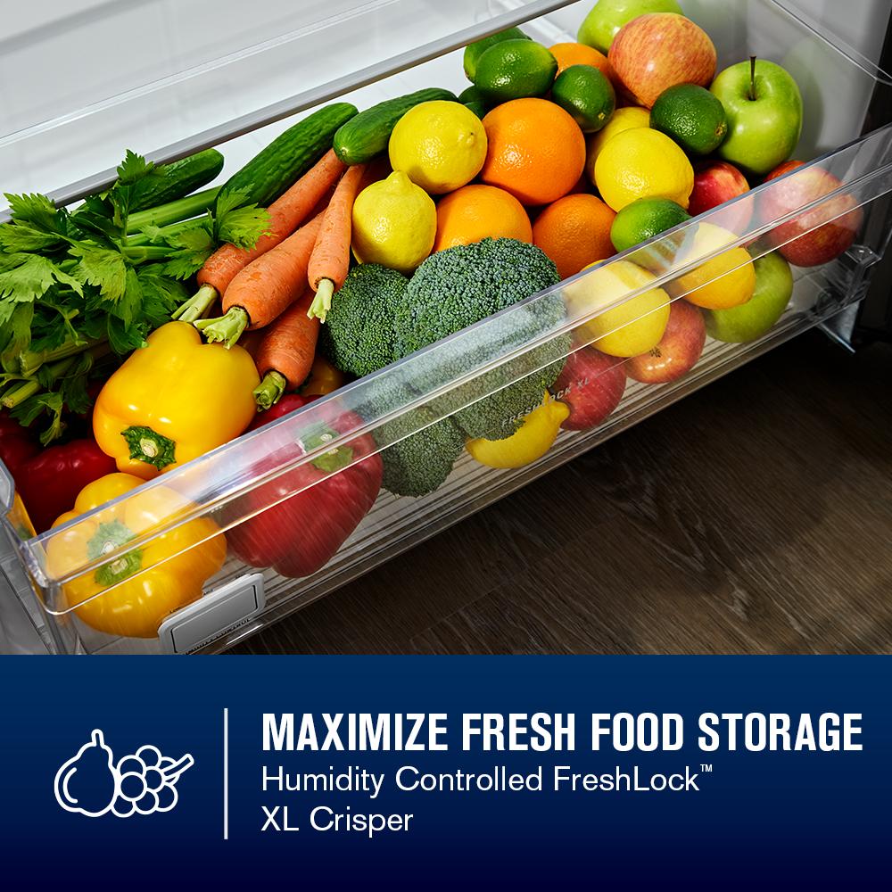 Maytag MRTX7621TZ Refrigerator , Top Freezer , Energy Star 21 Cu Ft 33 Inch , Fingerprint Resistance Stainless Steel,  111015