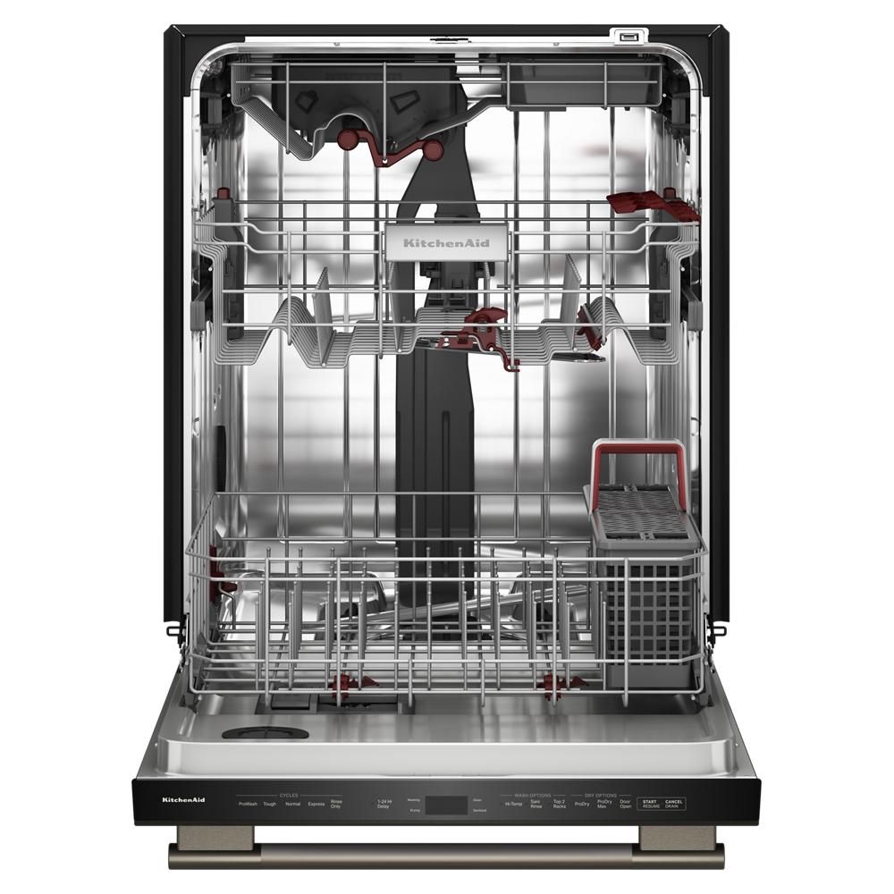 Kitchenaid KDTS624SBE Built In Dishwasher , 3rd Rack , 44 dBA , Black Ore , 24 Inch , 360 Max Jets ,  222010
