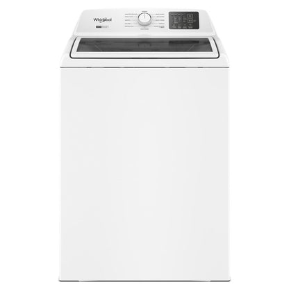 Whirlpool Top Load Washer WTW4307SW , 4.3 Cu Ft 27 Inch , New 2 in 1 Removable Agitator  and Soft Close Glass Lid , 999018