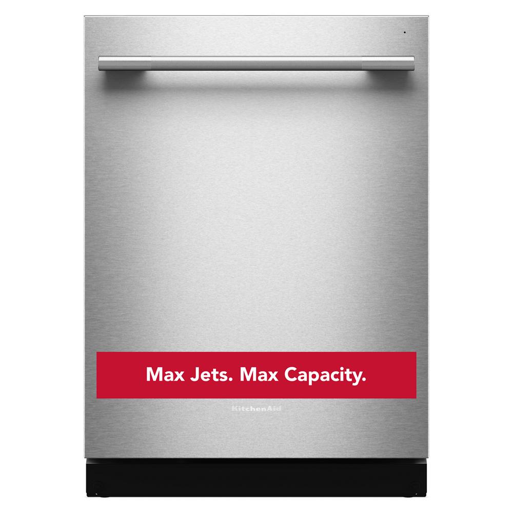 Kitchenaid KDTS434SPS Built In Dishwasher , 3rd Rack , 44 dBA , Print Shield Stainless Steel , 24 Inch , 222015