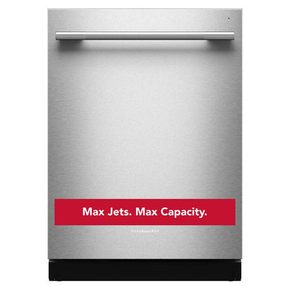 Kitchenaid KDTS434SPS Built In Dishwasher , 3rd Rack , 44 dBA , Print Shield Stainless Steel , 24 Inch , 222015
