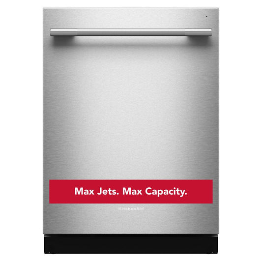 Kitchenaid KDTS434SPS Built In Dishwasher , 3rd Rack , 44 dBA , Print Shield Stainless Steel , 24 Inch , 222015