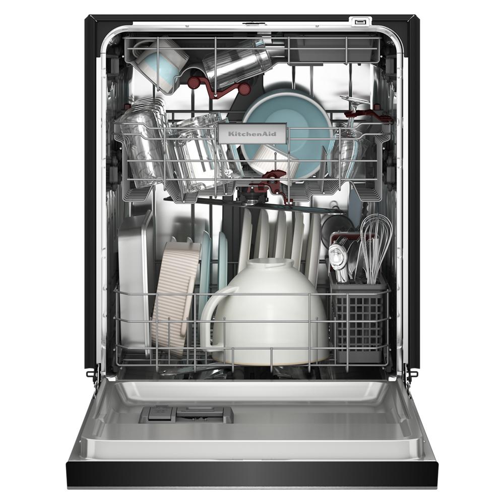 KitchenAid KDFS424SPS Built In Dishwasher , 3rd Rack , Print Shield Stainless Steel , 24 Inch , 222019