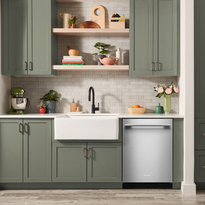 Kitchenaid KDTS224SPS Built In Dishwasher , 3rd Rack , 47 dBA , Print Shield Stainless Steel , 24 Inch , 222017