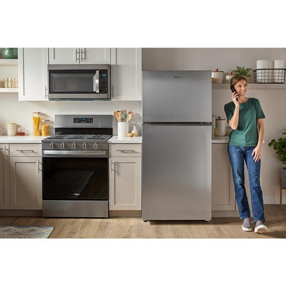 Whirlpool WRTX5118TZ 18 Cu Ft , 28 Inch Width , Fingerprint Resistant Stainless Steel , 111011