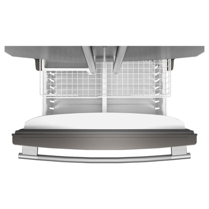 Kitchenaid KRFC136SPS Counter Depth Refrigerator French Door Style , Internal ice and Water Dispenser , 20 Cu Ft , Print Shield Stainless Steel , 36 Inch , 333009