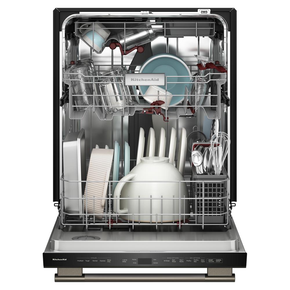 Kitchenaid KDTS724ASBE Built In Dishwasher , 3rd Rack , 44 dBA , 24 Inch , Black Ore ,  222006