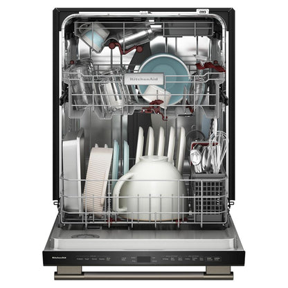 Kitchenaid KDTS724ASBE Built In Dishwasher , 3rd Rack , 44 dBA , 24 Inch , Black Ore ,  222006