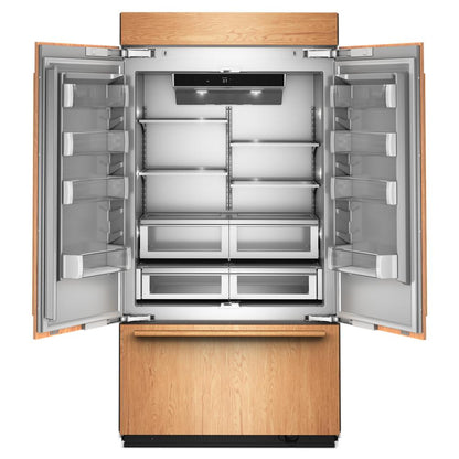 KBFN542TPA Kitchenaid French Door Style Built In Refrigerator with Platinum Interior , Panel Ready Doors , Bottom Freezer Mount Refrigerator 42 Inch 013014