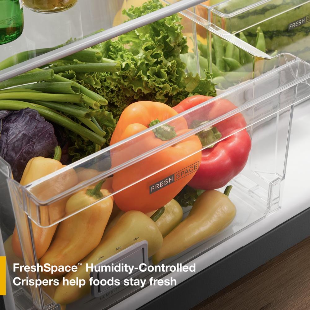 Whirlpool WRTX3021TZ 33 Inch Refrigerator Top Freezer , 21.3 Cu Ft , Fingerprint Resistant Stainless Steel , New , 111012