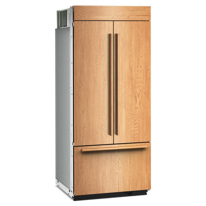 KBFN536TPA Kitchenaid French Door Style Built In Refrigerator with Platinum Interior Panel , Panel Ready Doors , Bottom Freezer Mount Refrigerator 36 Inch 013015