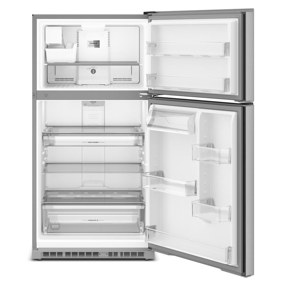 Maytag MRTX7621TZ Refrigerator , Top Freezer , Energy Star 21 Cu Ft 33 Inch , Fingerprint Resistance Stainless Steel,  111015