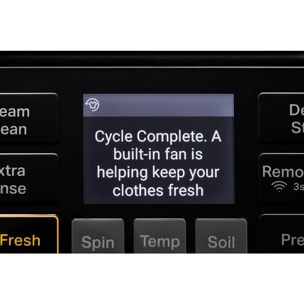 Whirlpool WFW6720RU 5.0 Cu Ft  Smart Steam Washer Volcano Black , 27 Inch Energy Star , New 999004