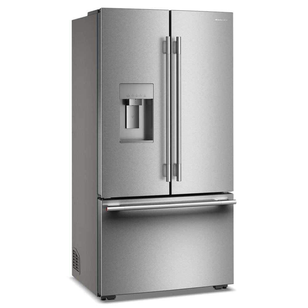 Kitchenaid KRFC736SPS Counter Depth French Door Refrigerator , External Ice and Water Dispenser , Print Shield Stainless Steel  , 333001
