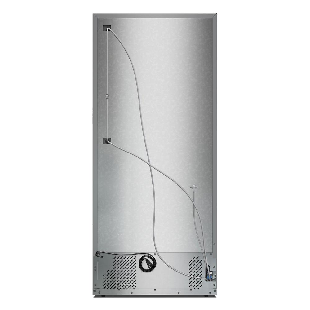Kitchenaid KRFF330SPS Standard Depth French Door Refrigerator , Internal Water and Ice , 20 Cu Ft , 30 Inch Width , Print Shield Stainless Steel , 333010