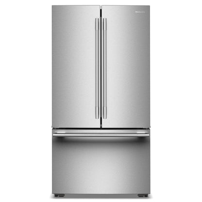 Kitchenaid KRFC336SPS Counter Depth Refrigerator French Door Style , Internal ice and Water , 24 Cu Ft , Print Shield Stainless Steel , 36 Inch , 333005