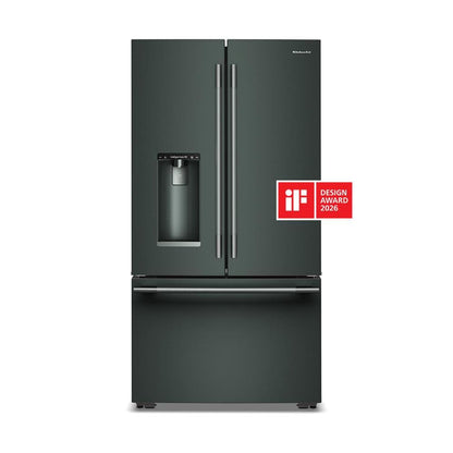 Kitchenaid KRFC636SJP Counter Depth French Door Refrigerator , Exterior Ice and Water Dispenser , 23 Cu Ft , Juniper , 333003