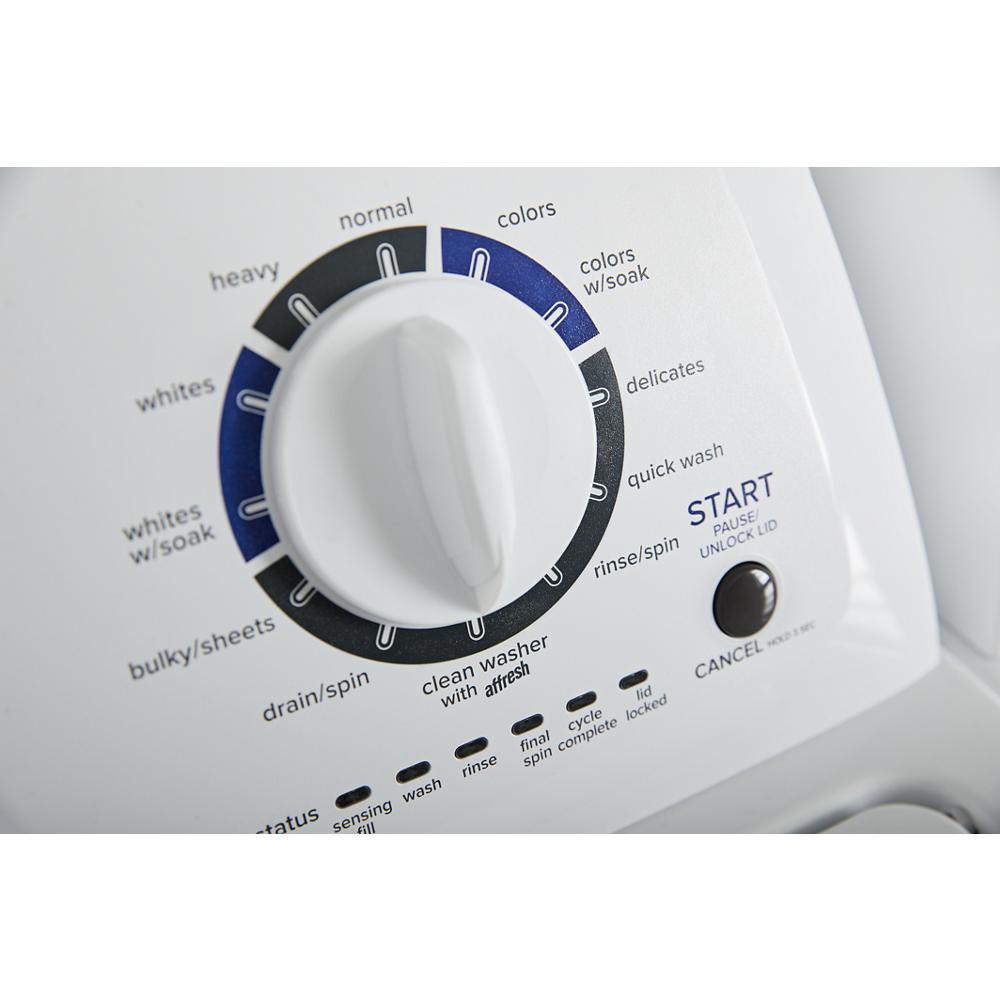 Amana 3.8 Cu Ft Top Load Washer Machine , White , Stainless Steel Tub , NTW4519JW , 27 Inch , New , 999017