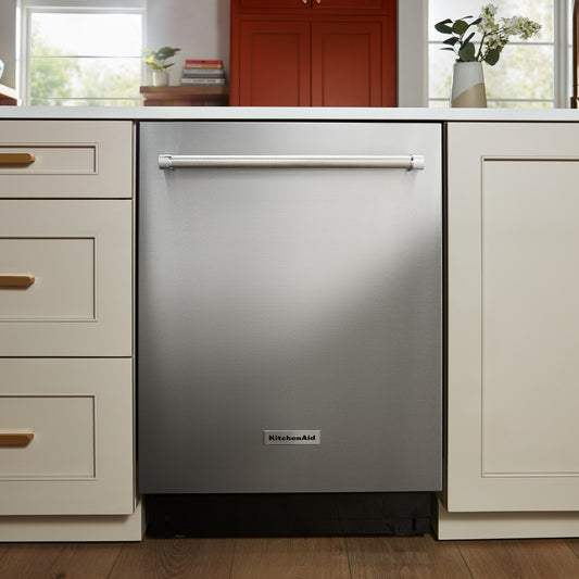 Kitchenaid KDTF924PPS Built In Dishwasher , Stainless Steel , 3rd Rack , 24 Inch , 39 dBA,  222001