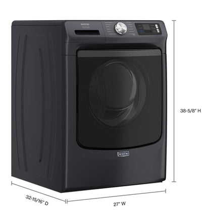 Maytag MFW7020RF Smart 5.0 Cu Ft Pet Pro Washer Front Load Midnight Steel Energy Star 27 Inch , New , 9990006