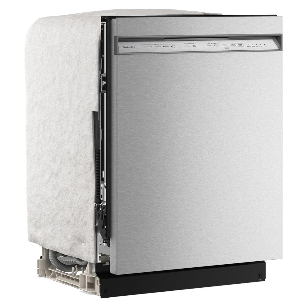 Kitchenaid KDFS224SPS Built In Dishwasher , 3rd Rack , Print Shield Stainless Steel , 47 dBA , 24 Inch 222022