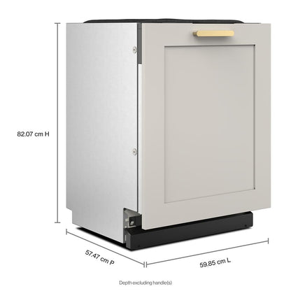 Kitchenaid KDTF924PPA Built In Dishwasher , Panel Ready , 3rd Rack , 24 Inch , 222003