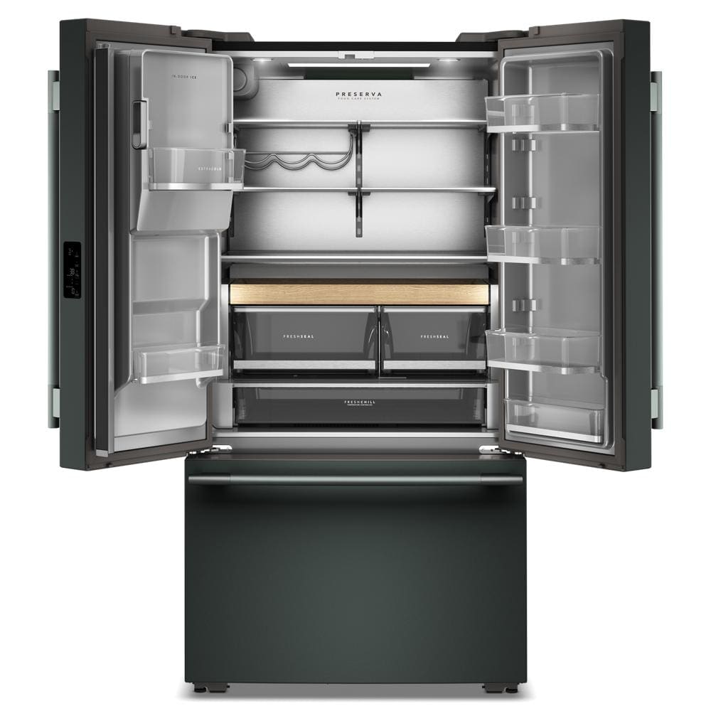 Kitchenaid KRFC636SJP Counter Depth French Door Refrigerator , Exterior Ice and Water Dispenser , 23 Cu Ft , Juniper , 333003