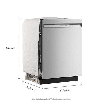 Kitchenaid KDFS324SPS Built In Dishwasher 41 dBA , 3rd Rack Print Shield Stainless Steel , 24 Inch , 222020