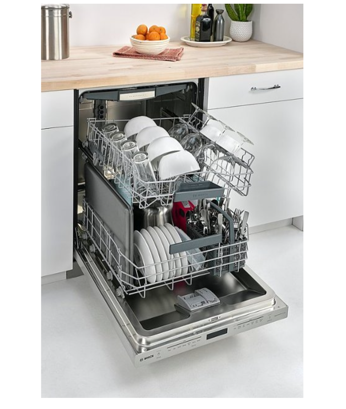 New 42 dBA Bosch 24 Dishwasher In Stainless Steel, SHX78B75UC, 999866