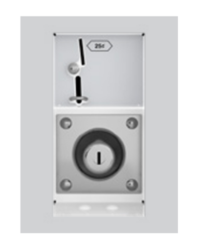 Speed Queen DV6000WE , SDENCRGS176TW01 Commercial Coin Operated Dryer Electric 240V Front Load , White ,Coin Drop 000101