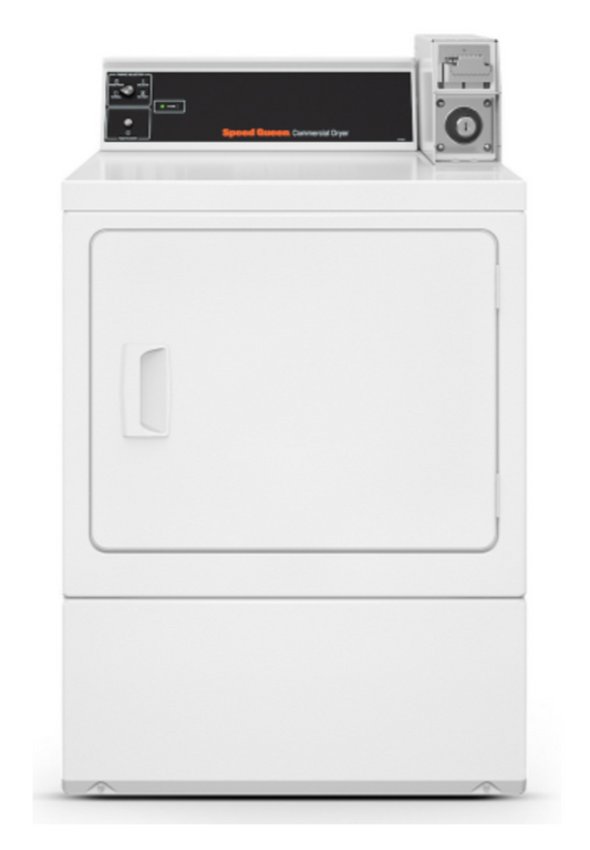 Speed Queen DV4000WG , SDGSXRGS113TW01 , Dryer Gas 120V Commercial Coin. Operated Front Load Machine , Coin Slot , 000105