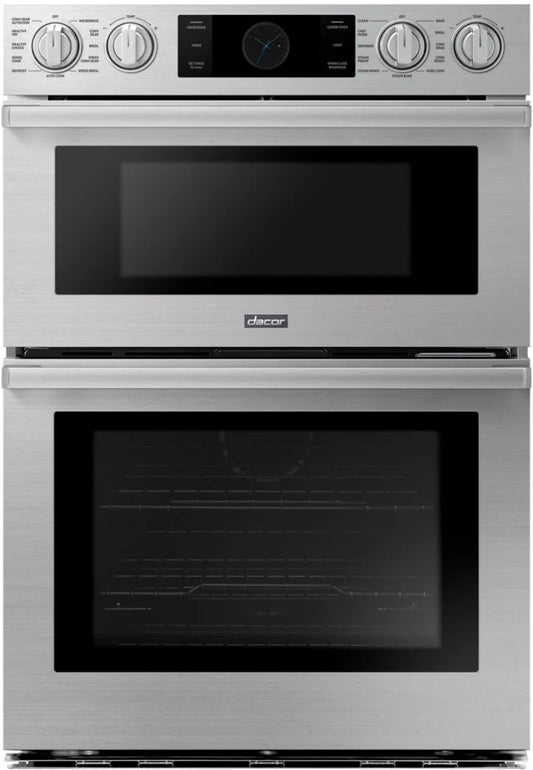 Dacor  DOC30T977DS 30 Inch Microwave and Convection Wall Oven, Speed Oven, 6.7 cu. ft. , Microwave Convection Speed Oven, Self Clean Oven Sabbath