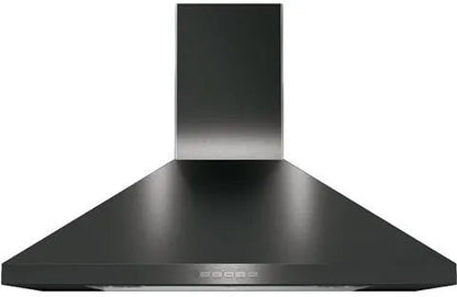 GE 30 Inch Wall Mount Chimney Hood JVW5301BJTS Convertible Hood ,Recirculation Option, 350 CFM Blower,Dishwasher Safe Filters,Auto-Off, Optional Remote Control, Halogen Lighting Night, Black Stainless Steel,369153