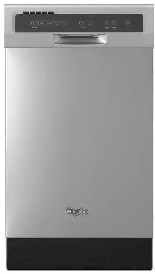 Whirlpool  WDF518SAFM 18 Inch Dishwasher  Stainless Steel Interior, Down Wire Cup Shelf, 57 dB , ADA , Energy Star, Stainless Steel 101217