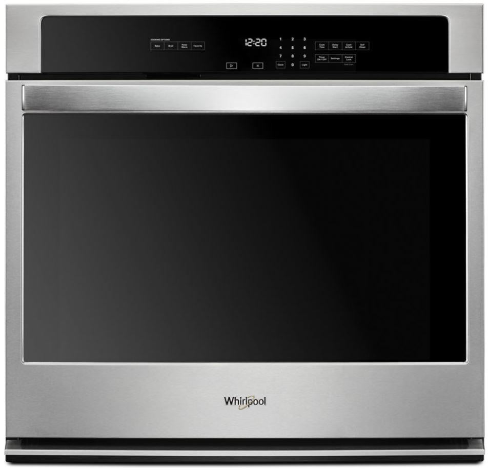 Whirlpool 30 5.0 Cu. Ft. Electric Single Wall Oven WOS31ES0JS,Keep Warm SettingmAdjustable Self-Cleaning Technology,HIdden Bake Element,Control Lock,Delay Start,Closed Door Broiling,Eletronic Touch Controls,Sabbath Mode,ADA,New,999149