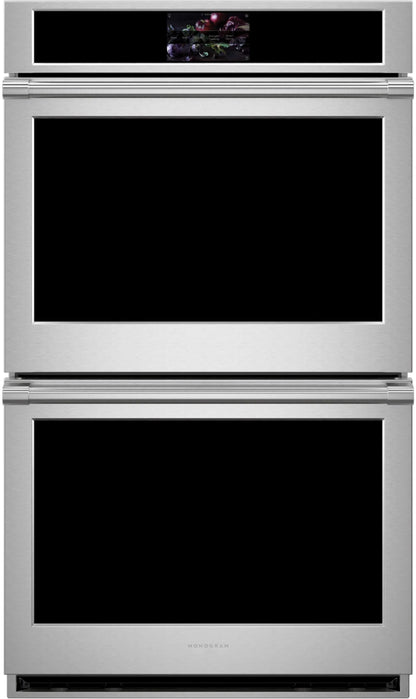 New Open Box GE Monogram ZTD90DPSNSS 30 Inch Double Convection Smart Electric Wall Oven 10 Cu. Ft. Total Capacity, True European Convection, Self-Clean, Steam Clean Option, Sabbath, Proof Mode, Warm Mode, UL, Stainless Steel, 369236