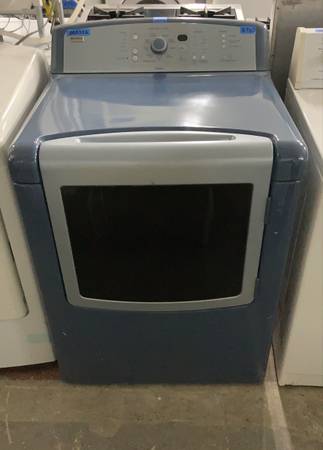 Kenmore Elite Front Load Blue Gas Dryer Used Working 888322