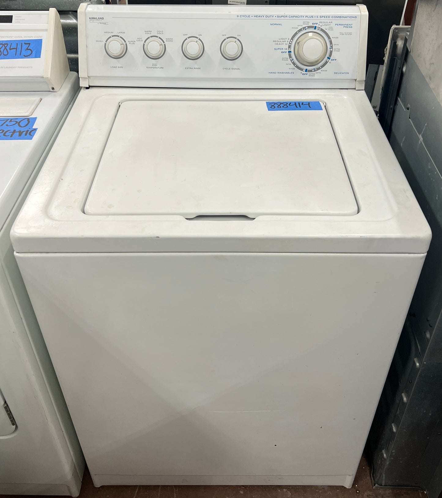Whirlpool Top Load Washer in White Model:saws800j 888414